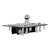 CURT 61052 Over-Bed Folding Ball Gooseneck Hitch