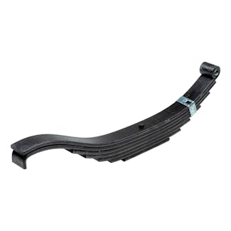 CURT 710494 Replacement Slipper Leaf Spring for Trailer - 4,000 lbs. 25" Loaded Length