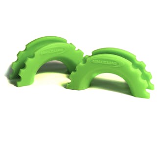 Daystar KU70056FG D-Ring Shackle Isolator Fluorescent Green Pair