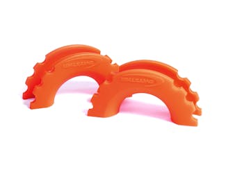 Daystar KU70056AG D-Ring Shackle Isolator Orange Pair
