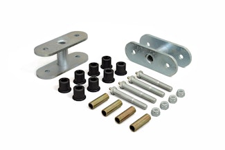 Daystar KJ61001BK 0.5" Front Or Rear Shackle
