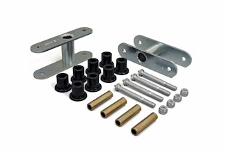 Daystar KJ61010BK Front Greaseable Super Shackle 1/2" Lift