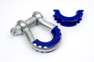 Daystar KU70056RB D-Ring Shackle Isolator Blue Pair
