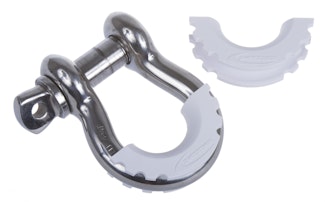 Daystar KU70056WH D-Ring Shackle Isolator White Pair