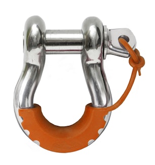Daystar KU70058AG Orange Locking D Ring Isolator Pair
