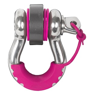Daystar KU70058FP Locking D-Ring Isolator, Fl. Pink