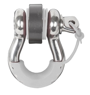 Daystar KU70058WH White Locking D Ring Isolator Pair
