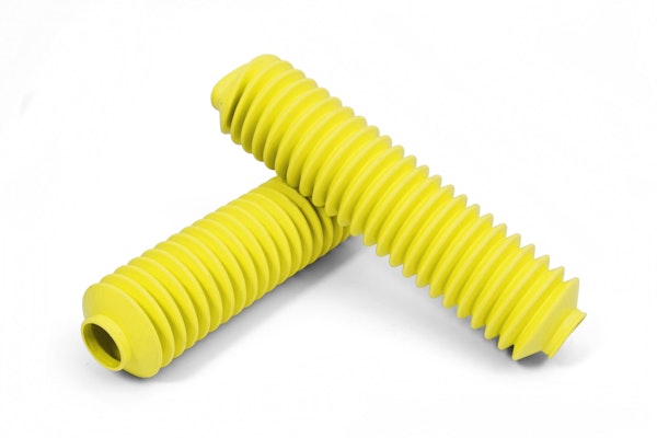 Daystar MX00059YL Fork Boot; 7-3/4" Travel; 9" Extended; 1-1/4" Collapsed