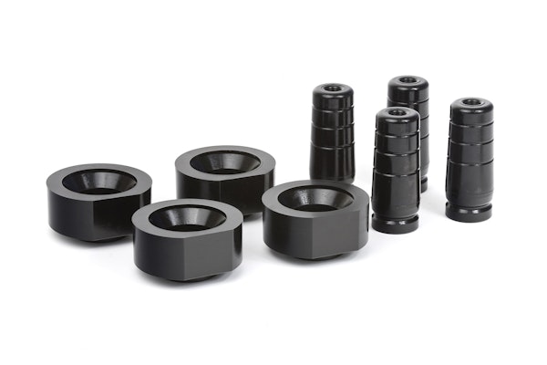 Daystar KJ09103BK 1 3/4" (Coil Spacers & Extended Bump Stops) Front & Rear (Pair)
