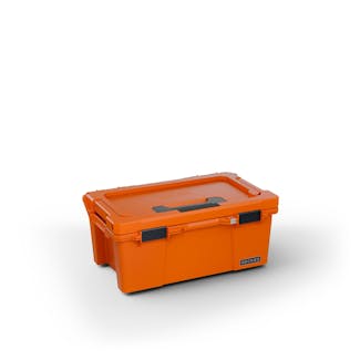 DECKED A0010-SIXR-ORG Sixer 16 - D-co Case - includes one (1) D-Co tray-Blaze orange with black latch