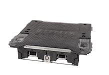 DECKED A0076-BMXS-BLK Battle Mat Full-size Short, durable rubber mat for top of vX Drawer Systems