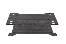 DECKED A0075-BMXL-BLK Battle Mat Full-size Long, durable rubber mat for top of vX Drawer Systems