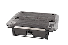DECKED A0077-BMYL-BLK Battle Mat Midsize Long, durable rubber mat for top of vY Drawer Systems
