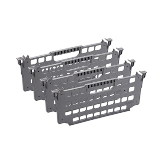 DECKED A0083-4DIV-GRY Version X Dividers - drawer dividers for vX Drawer Systems - one set of four