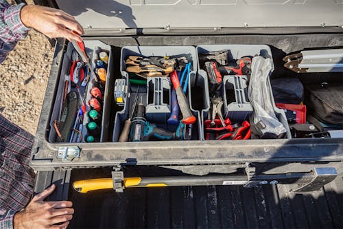 truck tool box organization ideas