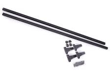 Dee Zee DZ99782TB Universal Hex Series Cross Rails, Texture Black