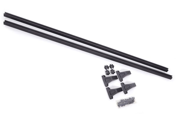 Dee Zee DZ99783TB Universal Hex Series Cross Rails, Texture Black