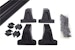 Dee Zee DZ99782TB Universal Hex Series Cross Rails, Texture Black