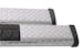 Dee Zee DZ16402 Tubes - 6 Oval - Black Tread Aluminum