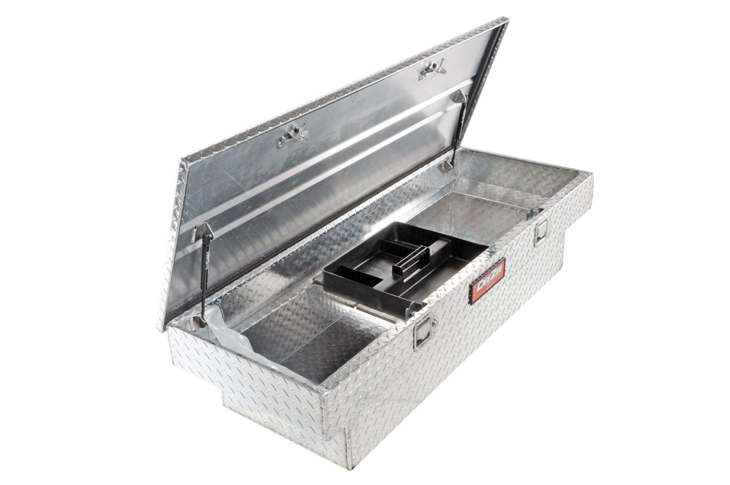 Dee Zee DZ8163 Tool Box - Red Crossover - Single Lid BT Alum