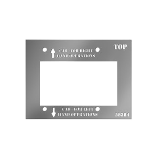 Draw-Tite 58384 Gooseneck Template