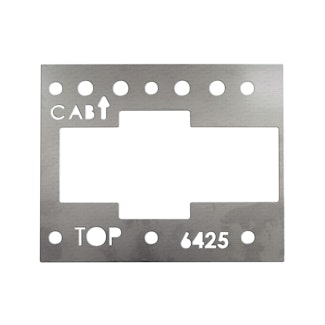 Draw-Tite 6425 Gooseneck Template