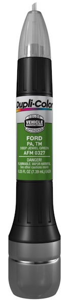Dupli-Color AFM0327 Ford Exact-Match Touch-Up Paint; Deep Jewell Green; Pen-Tip/Brush Applicator