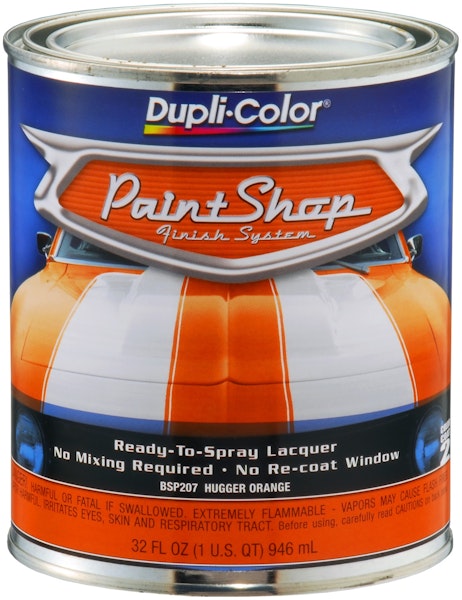 Dupli-Color BSP207 Paint Shop Finish System Base Coat; Hugger Orange; 32 oz. Quart