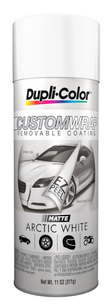 Dupli-Color CWRC798 Custom Wrap; Arctic White; 11 oz. Aerosol