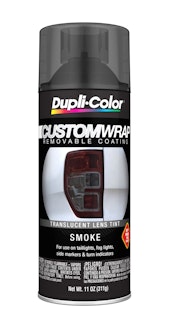Dupli-Color CWRC815 Dupli-Color Custom Wrap Removable Lens Tint Coating; Smoke; 11 oz. Dupli-Color CWRC815 Dupli-Color Custom Wrap Removable Lens Tint Coating; Smoke; 11 oz.