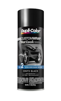 Dupli-Color CWRC880 Custom Wrap Removable Wet Look High Gloss Coating, Onyx Black; 15 Oz. Aerosol