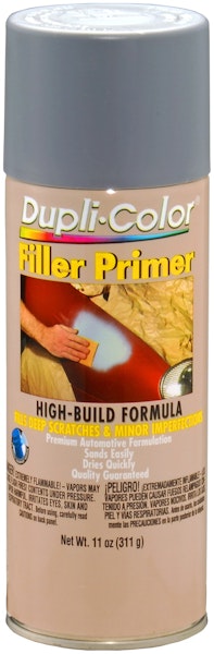 Dupli-Color FP101 Filler Primer; Gray; 11 oz. Aerosol