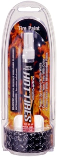 Dupli-Color HT100 Tire Paint; White; 0.5 oz. Paint Pen