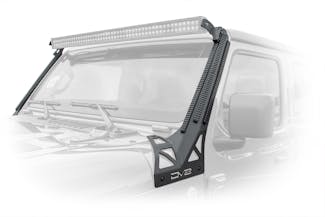 DV8 Offroad D-JL-190052-PIL Jeep Wrangler JL / Gladiator JT A-Pillar Mount With Rail Accessory Mount System