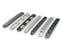 DV8 Offroad D-JP-190015-BK-5 Jeep JK 4-Door Door Handle Inserts | 5 Pcs | Black