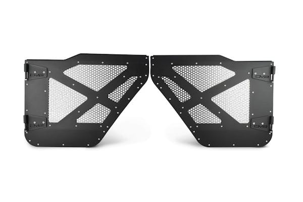 DV8 Offroad HDJL-01R Jeep JL & JT Half-Doors With Aluminum Mesh