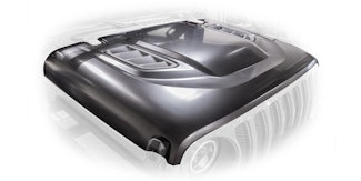 DV8 Offroad HDMBJL-TA Jeep JL & JT Rubicon Replica Hood