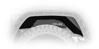 DV8 Offroad INFEND-04RB Jeep Gladiator JT Rear Inner Fenders, Black