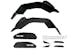 DV8 Offroad INFEND-07RB Rear Inner Fenders