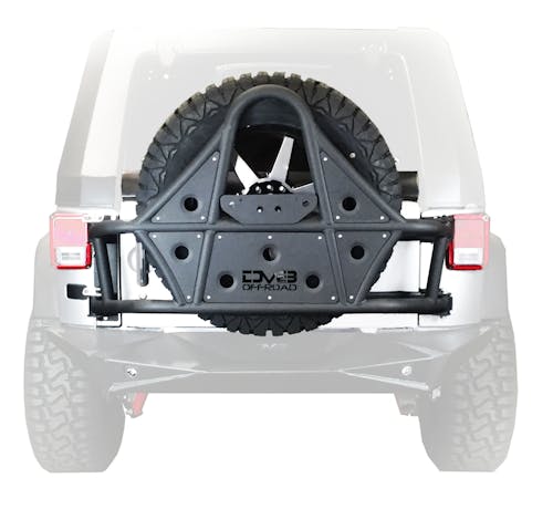 DV8 Offroad TCSTTB-01 Jeep JK Body Mount Tire Carrier TC-1