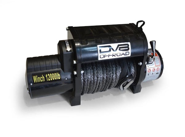 DV8 Offroad WB12SR 12,000 Lbs. Winch | Synthetic Rope