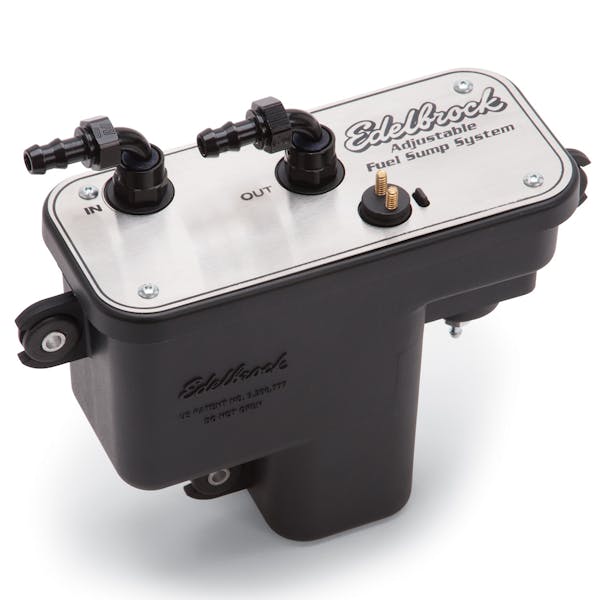 Edelbrock Universal EFI Fuel Sump Tank Kit 67GPH 35-90psi