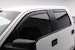 EGR 573475 EGR In-Channel Front and Rear Window Visor Set, Matte Black Finish