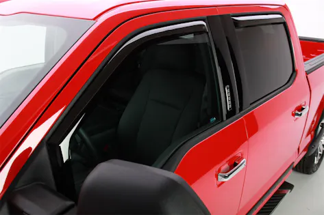 EGR 573471 EGR 573471-4pc Smoke In-channel Window Visors for 15-25 F ...