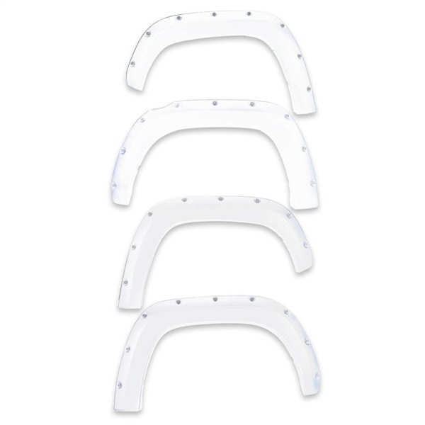 EGR 793574-Z1 EGR Traditional Bolt-on look Fender Flares set of 4 Painted to Code Oxford White