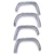 EGR 793914-UX EGR Traditional Bolt-on look Fender Flares set of 4 Painted to Code Ingot Silver