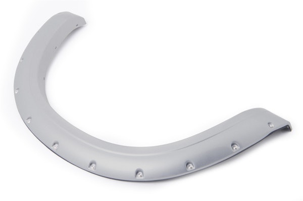 EGR 793914-UX EGR Traditional Bolt-on look Fender Flares set of 4 Painted to Code Ingot Silver
