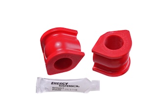 Energy Suspension 16.5151R Front Sway Bar Bushing Set Red- 25.4MM