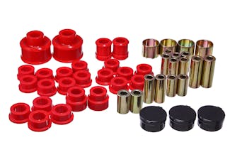 Energy Suspension 19.3105R Rear Control Arm Bushing Set Red