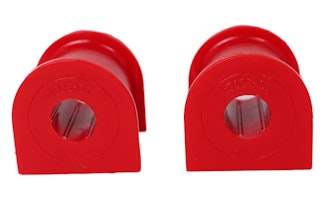 Energy Suspension 20.5101R Sway Bar Bushing Set; Red; Front; Bar Dia. 23 mm.; Performance Polyurethane Energy Suspension 20.5101R Sway Bar Bushing Set; Red; Front; Bar Dia. 23 mm.; Performance Polyurethane